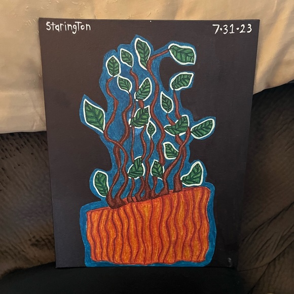 PRETTY ‘LIL PLANT BY STARINGTON. Hand drawn. - Picture 2 of 4